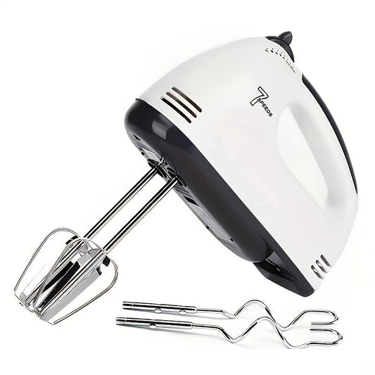 Handheld Electric Egg Beater: Effortless Mixing and Kneading for Perfect Bakes